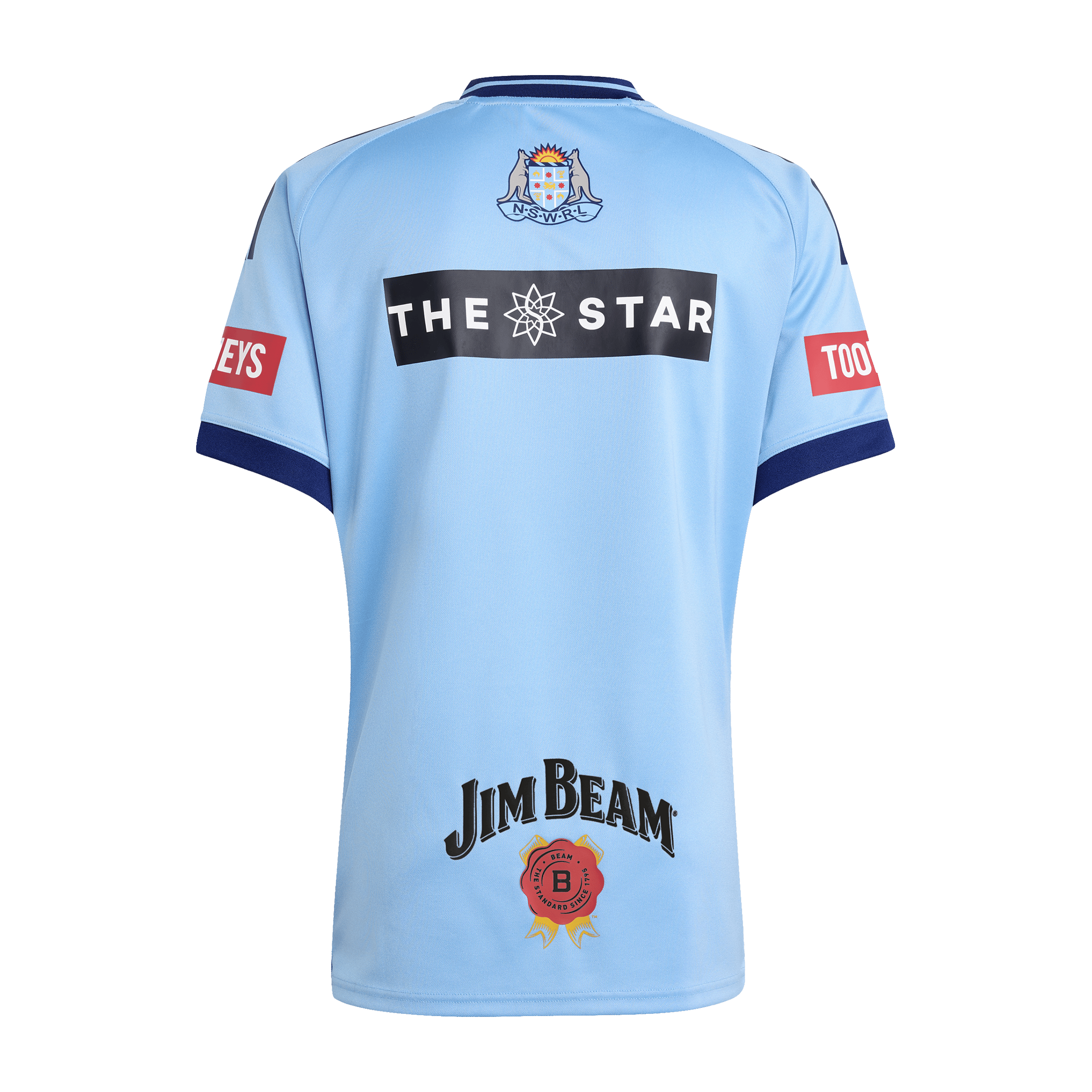 Adidas Mens NSW Blues 26' State of Origin Jersey Team Light Blue